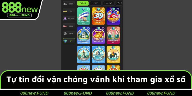 Tự tin đổi vấn chóng vánh khi tham gia xổ số